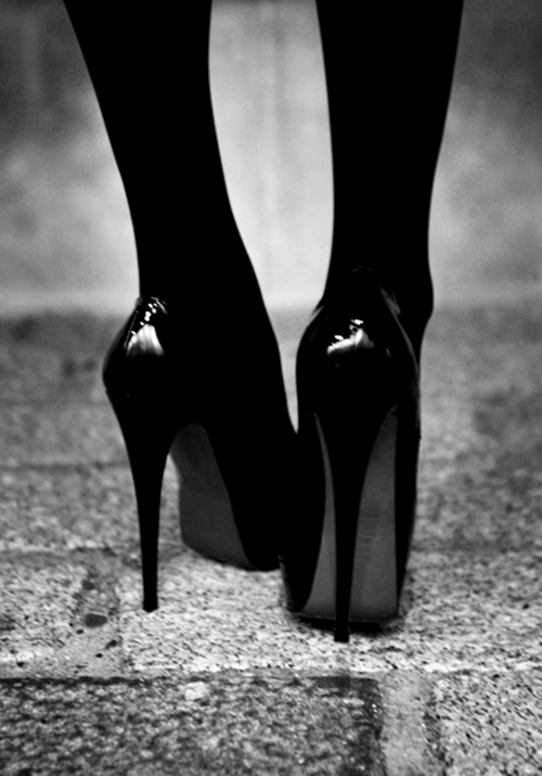 black stilettos on Tumblr