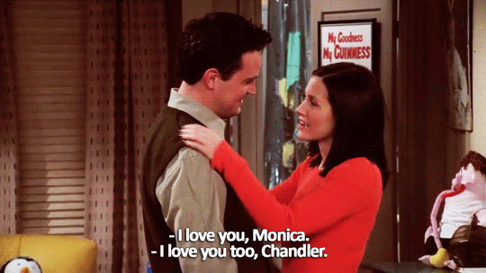 Chandler monica dating