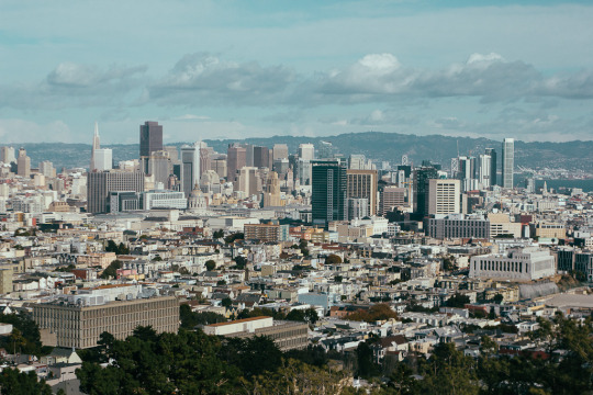 View of San Francisco from Corona Heights park