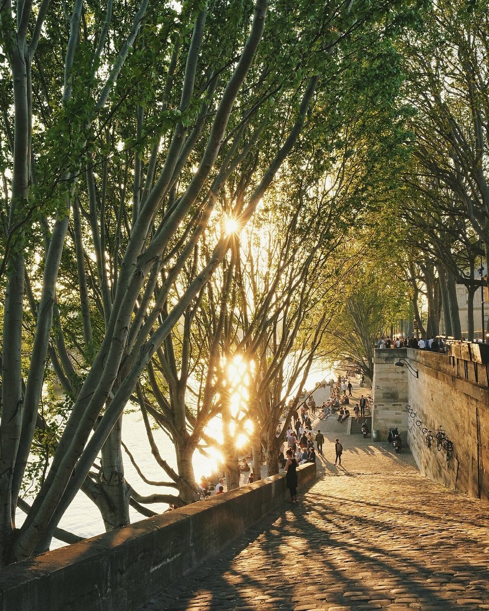 Sunny afternoon in Paris by Joanna Lemanska.
