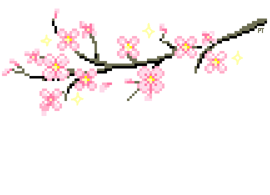Image result for sakura branch gif
