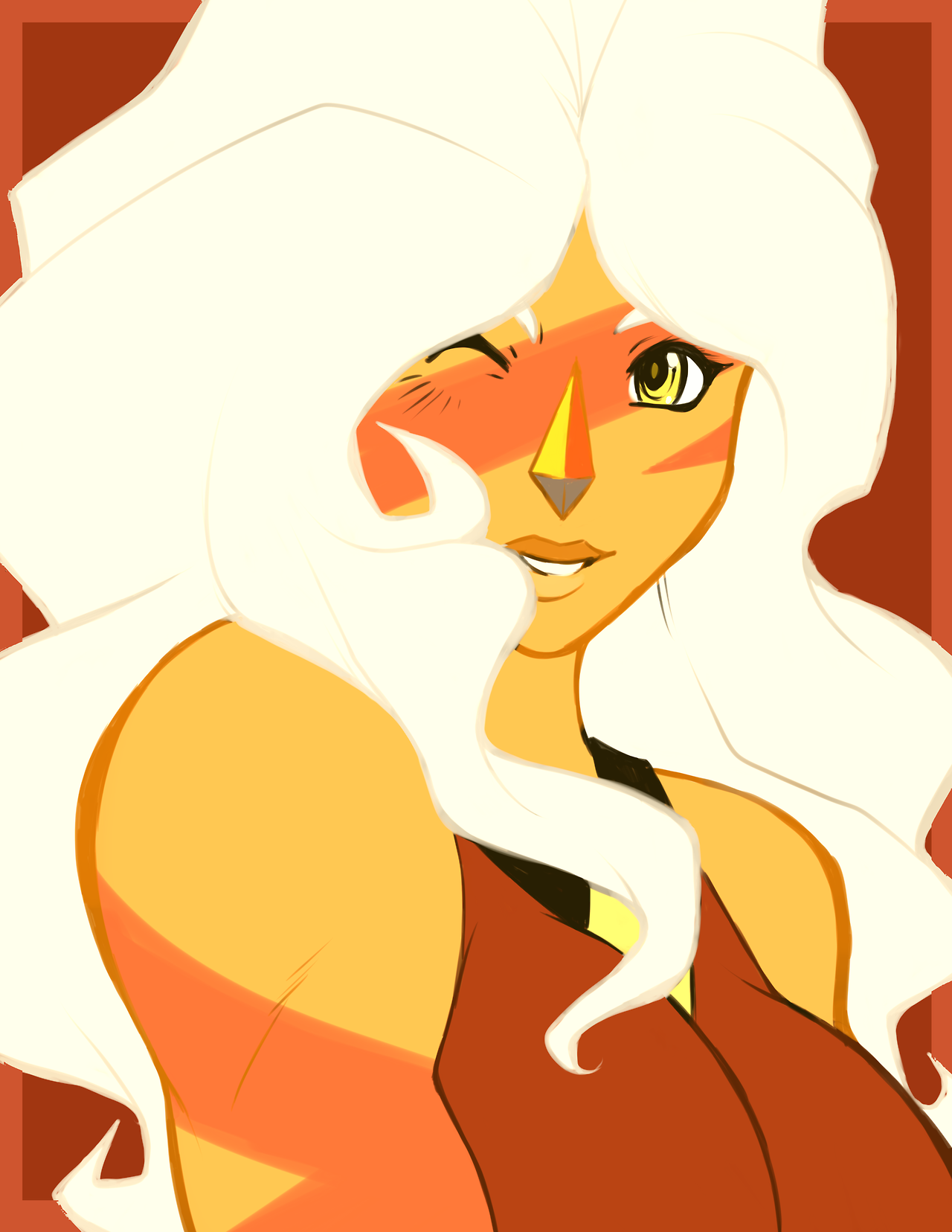 Morning warm-up with a Beauty-Queen Jasper! Edit Note: Sorry if it keeps reappearing, I keep finding new ways to make it look good (to me) and…I’m an indecisive piece of garbage.