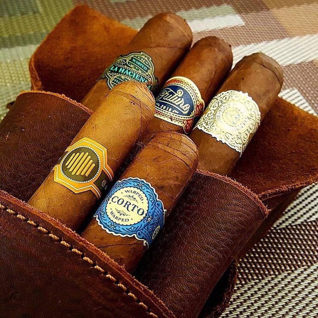 Cigar leather #madeinusa Repost from @thesmokeringcl Even though it’s not #warpedwednesday it’s always a good day to #smokewarped #cigars #cigar #botl #sotl @warpedcigars #houstontx #houstoncigarlife #lightbox #smokeoftheday