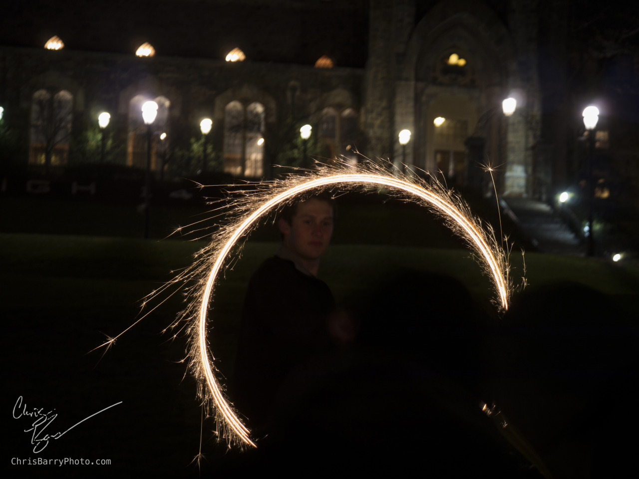 And one last sparkler picture