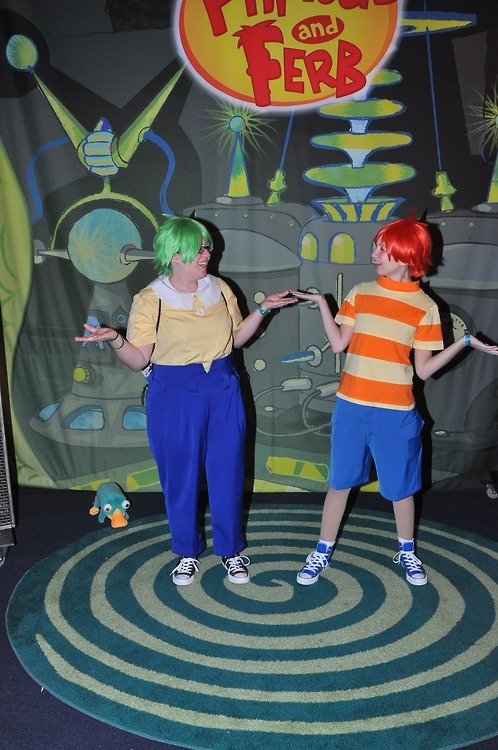 ferb cosplay and Phineas