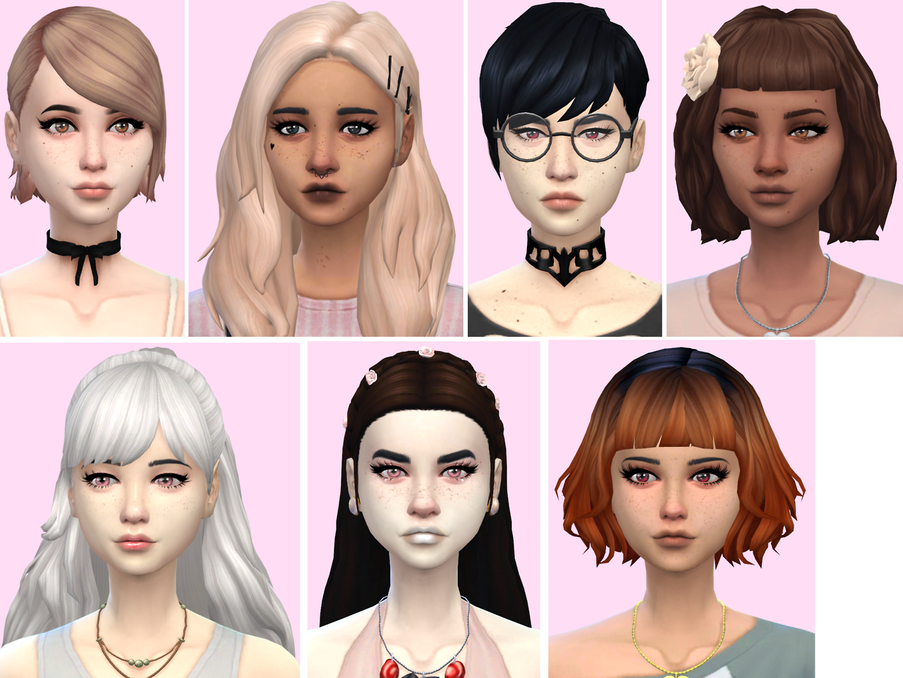 Show me your favourite maxis match hair! A collection-thread. — The Sims  Forums