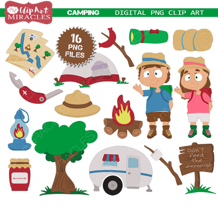 camping clipart free download - photo #49