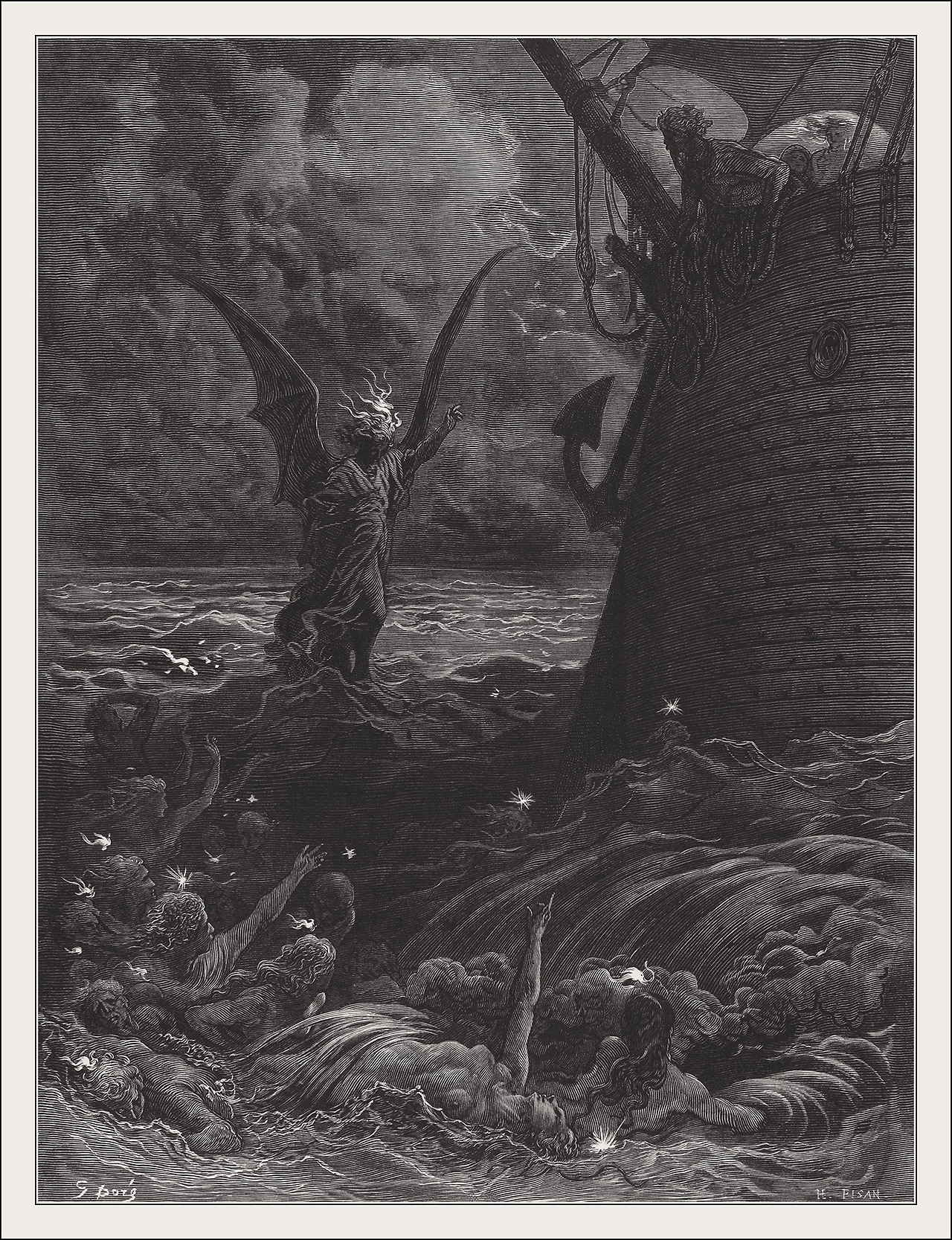 antipahtico:
“ The Rime of the Ancient Mariner ~ Gustave Doré 1876
”