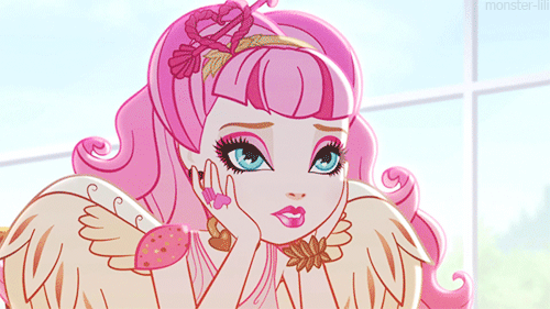 Image result for cupid ever after high gif