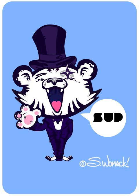 My signature character “Cool Cat Whimbley.” Website: www.shaunwomack.com Deviant Art: http://starry-eyed-tigers.deviantart.com/
