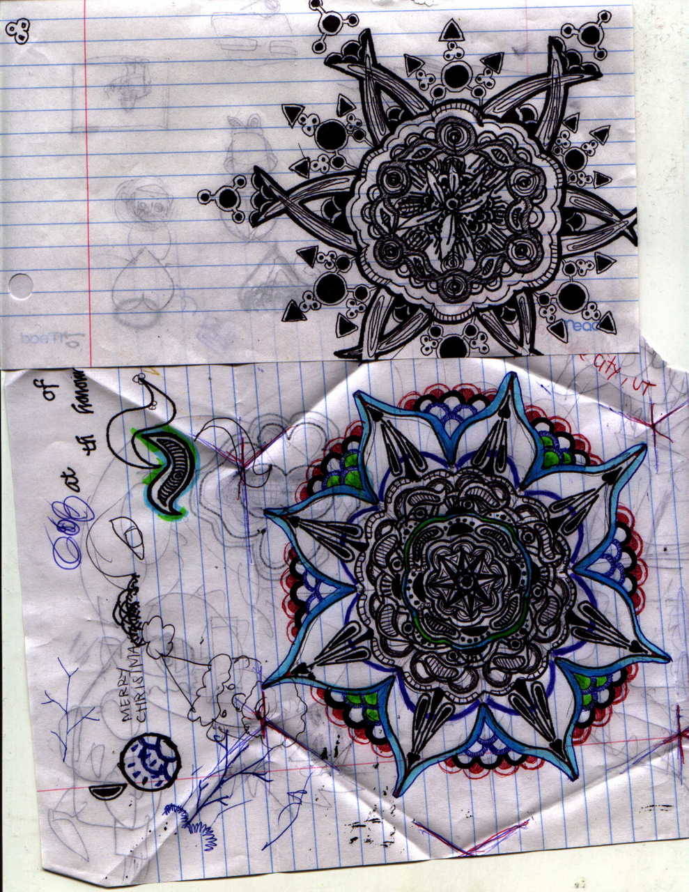 ART BLOG, see up and coming and classical artist! Mandala Flowers by Michael Borja