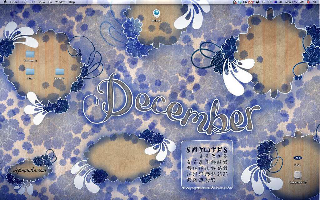 It’s the last desktop of 2009 from definatalie.com - go find your resolution now! Have a fabulous December: stay appropriately cool or warm, depending on your hemisphere and be safe on the roads and stuff ;)