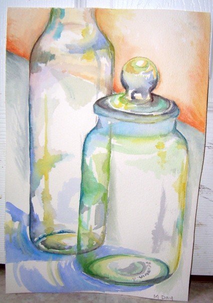 glass study in watercolors daytoday