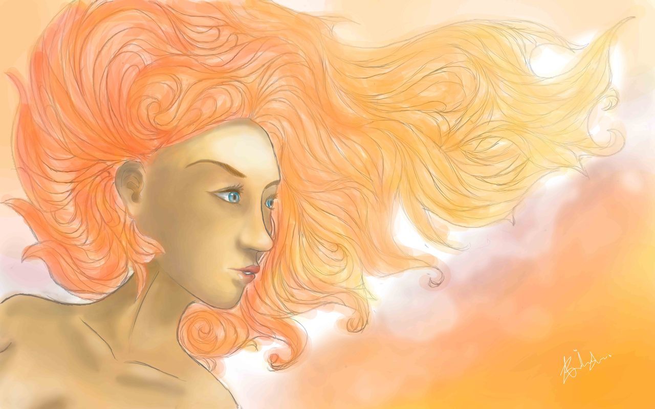Summer Skin. My first foray into digital art! (I do have a traditional art background though)