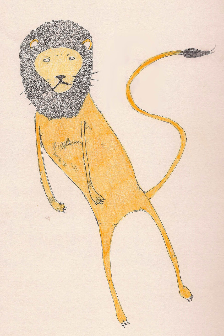 ‘Falling Lion’ From my 'Drawing A Day’ project….follow the whole thing here- http://www.facebook.com/davidlitchfieldillustration