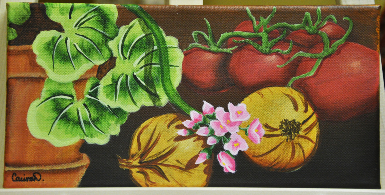 The second painting I made at painting class!