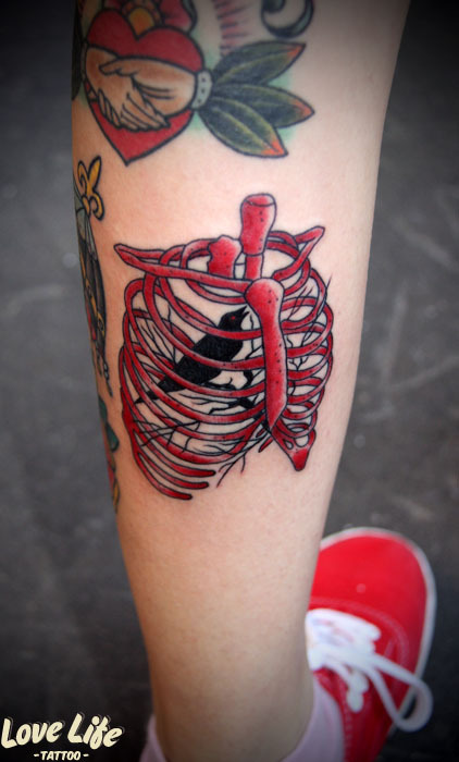 ribs tattoo on Tumblr