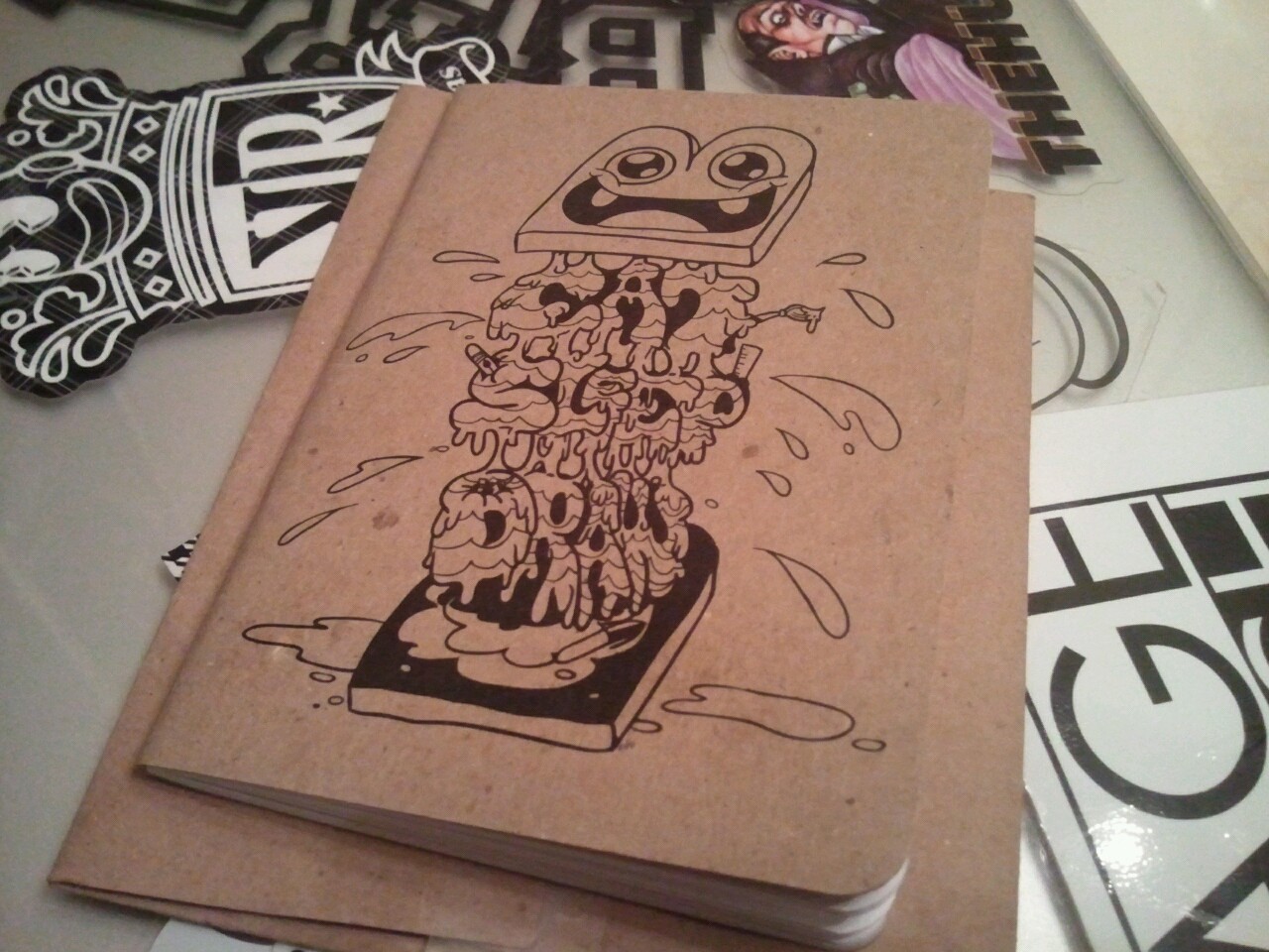 We only have 50 Limited Edition EatSleepDraw Mini pocket sketchbooks left! Get your sketchbook here. photo by defcreations