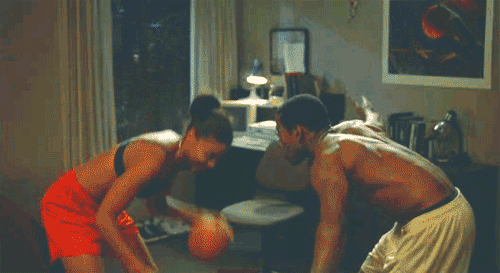 Image result for love and basketball gif