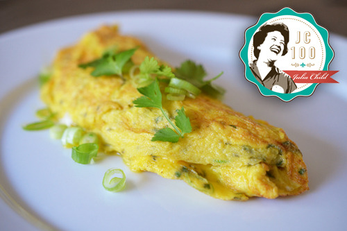 Julia Child's Rolled Omelet - Thai Style By Michelle Tam https://nomnompaleo.com