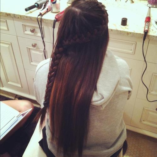 Long straight hair on Tumblr