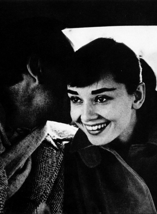kellyandhepburn:
“ Mel Ferrer and Audrey Hepburn in France, 1956
”