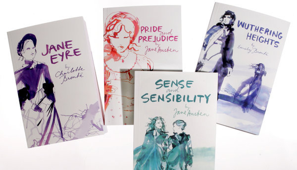 Check out these new “edgy” covers for classics like Wuthering Heights, Jane Eyre and Sense and Sensibility.
You may notice that Heathcliff, for example, looks like Edward Cullen from Twilight or that Elizabeth Bennet seems poised to drain you of...
