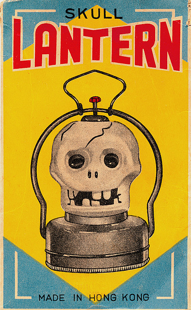 klappersacks: “ 1960s Halloween Skull Lantern by halloween_guy on Flickr. ”