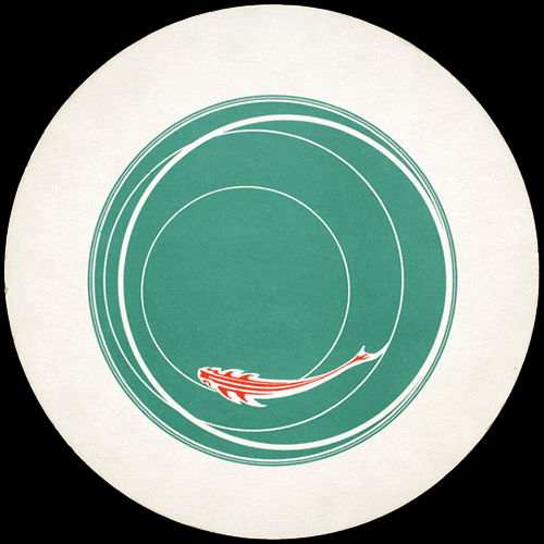 televandalist: Marcel Duchamp - Rotoreliefs No. 5 Poisson Japonais (recto)