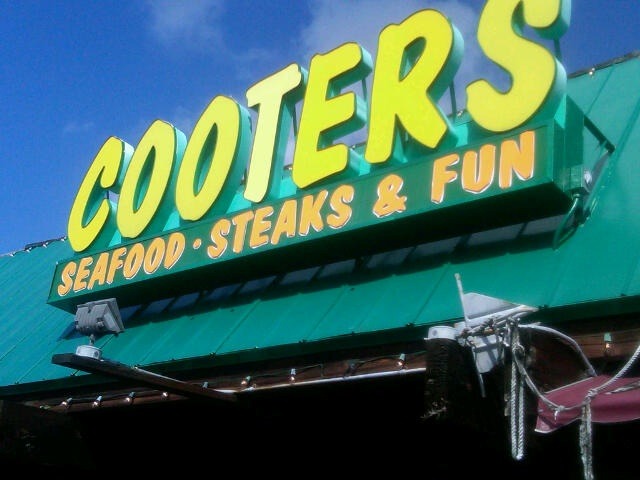 Cooters.
A real Clearwater Beach establishment that I patronized. You’re welcome.