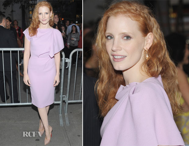 TGIF.
Thank Ginger It’s Friday.
Brought to you by Jessica Chastain.