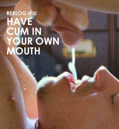 Is It Gay To Taste Your Own Cum 6