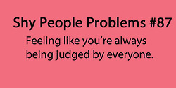 shy people problems on Tumblr