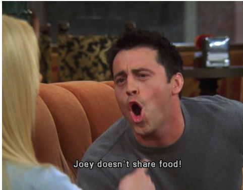 joey doesn't share food on Tumblr