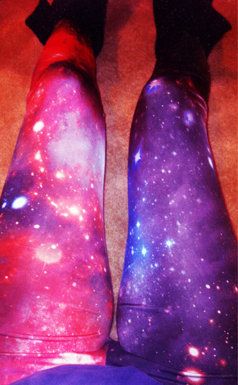 galaxy leggings on Tumblr